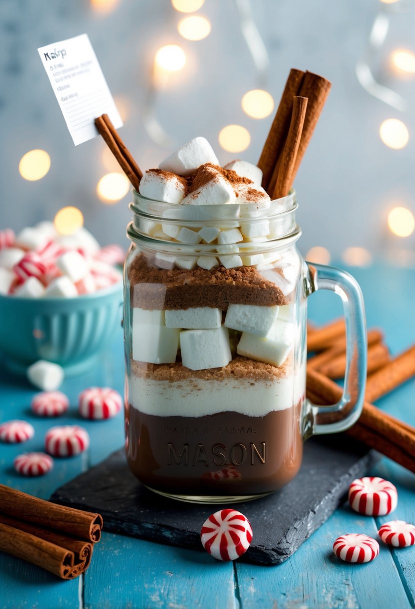 10+ DIY Hot Chocolate Mix Gift Jar Recipes for Cozy Treats